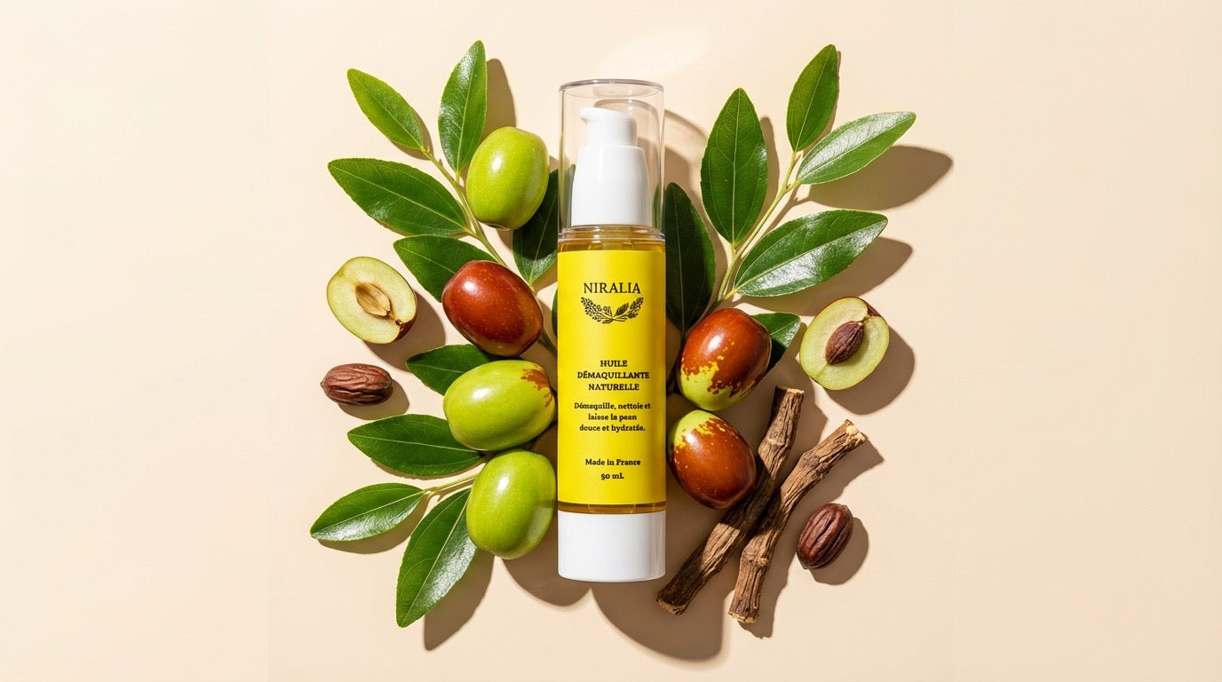 Huile Démaquillante Naturel Douceur et Éclat