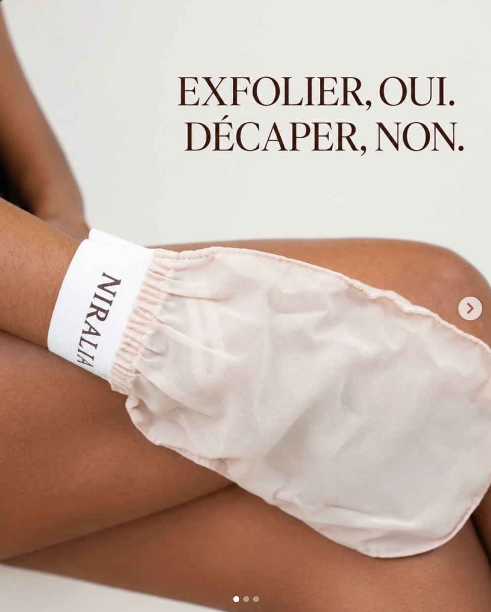 Rituel exfoliant NIRALIA