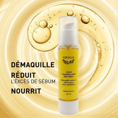 Huile Démaquillante Naturel Douceur et Éclat