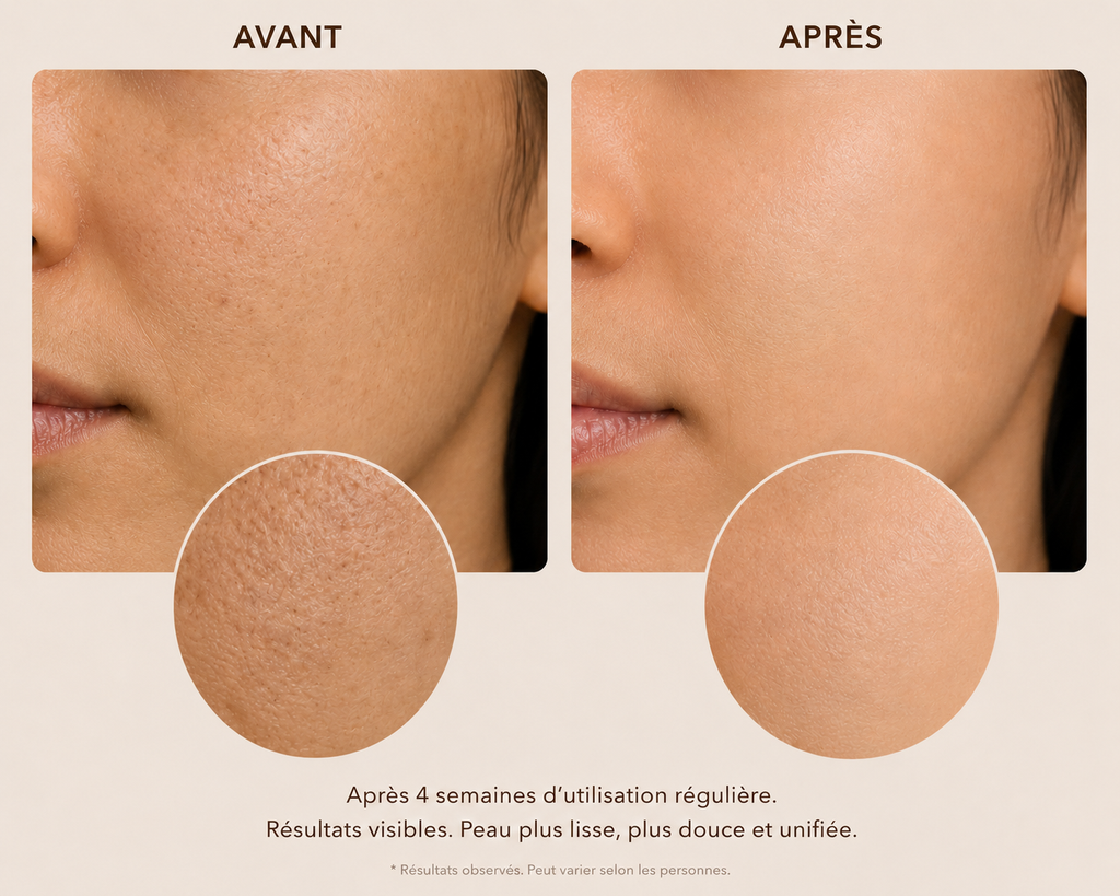 Gant exfoliant visage en soie de mûrier